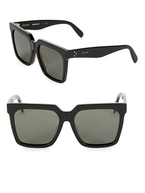 black tinted celine edge sunglasses|are celine sunglasses polarized.